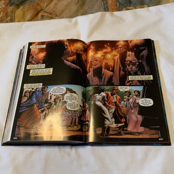 The Epic Bible: Graphic Novel by Marvel & DC Artists- Hardcover, NLT - Picture 11 of 12